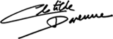 Signature of Clotilde